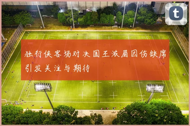 独行侠客场对决国王浓眉因伤缺席引发关注与期待